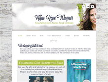 Tablet Screenshot of faithimagined.com